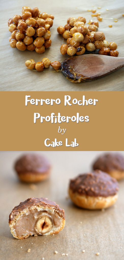 Ferrero Rocher Profiteroles