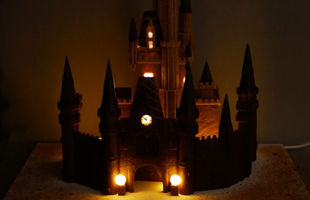 Disney gingerbread castle