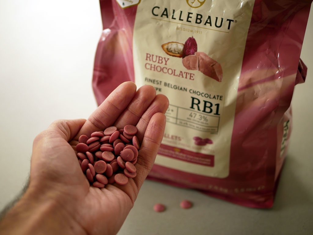 Callebaut ruby chocolate RB1