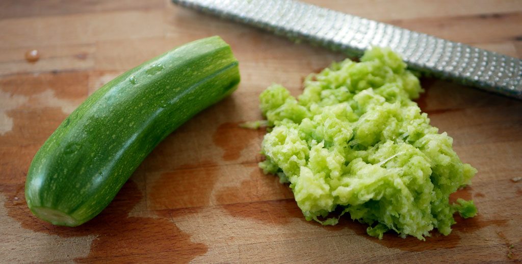 Grated Zucchini