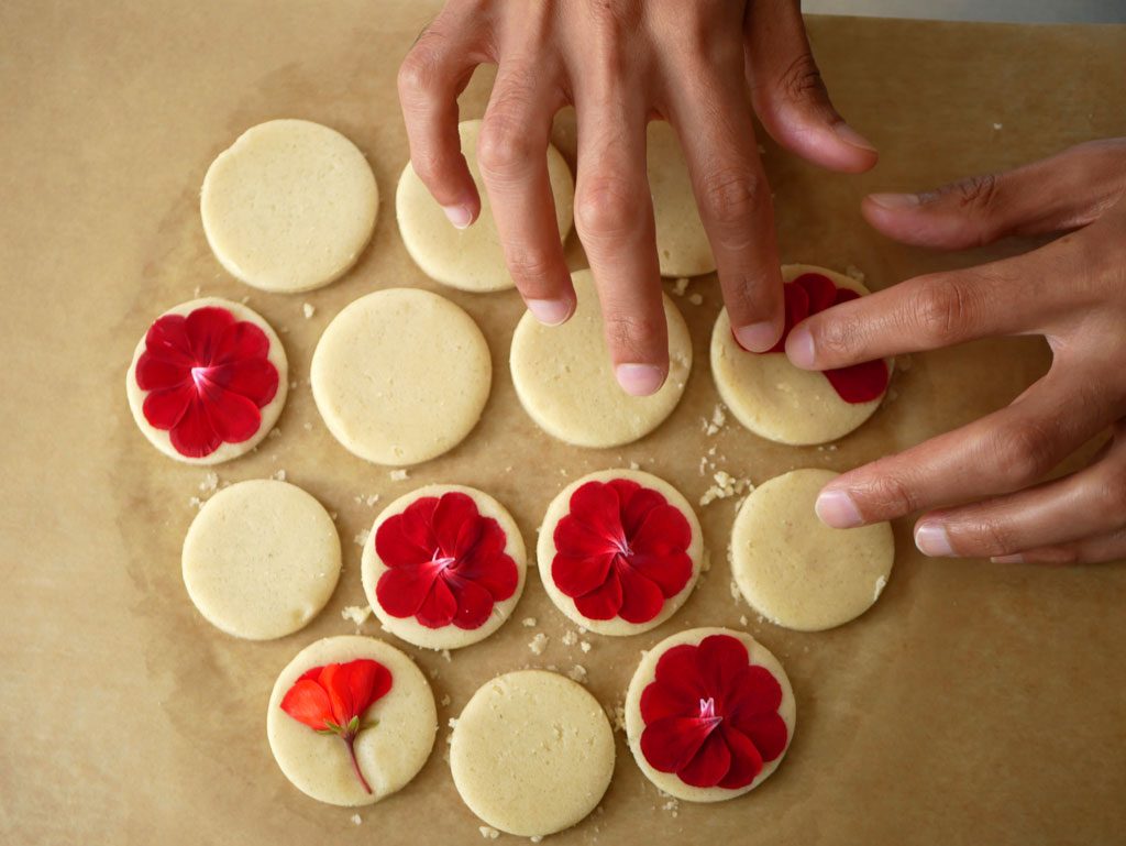 Flower cookies