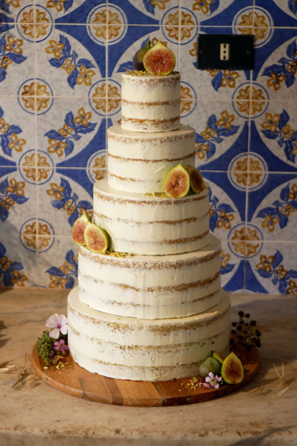 Pistachio Lemon Wedding Cake