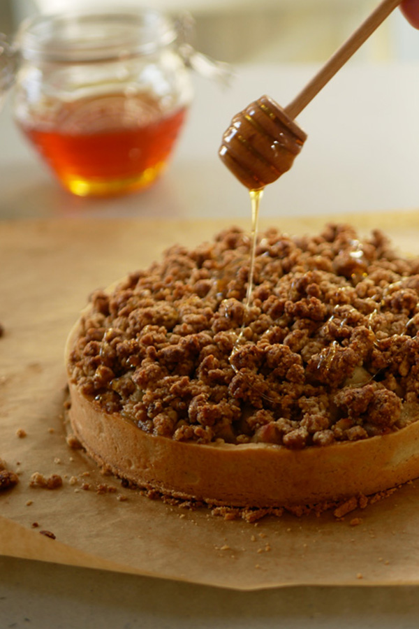 Apple & Honey Tart