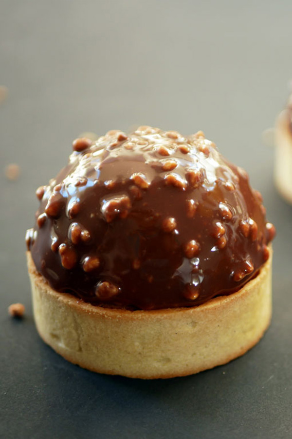 Ferrero rocher tartlets