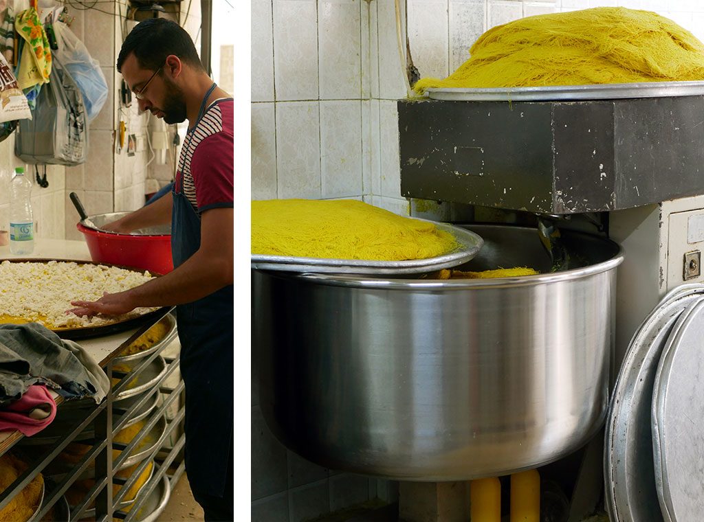 Al-Aqsa knafeh factory